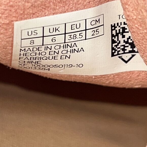 TOM’S Pink Suede Nova Espadrilles Loafer Mule-8 - Picture 7 of 9